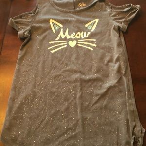 Cute cat shirt with matching leggings